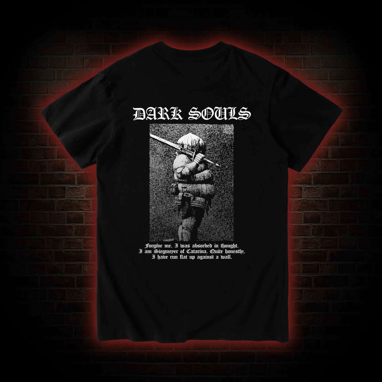 Onion Knight Back Print T-Shirt