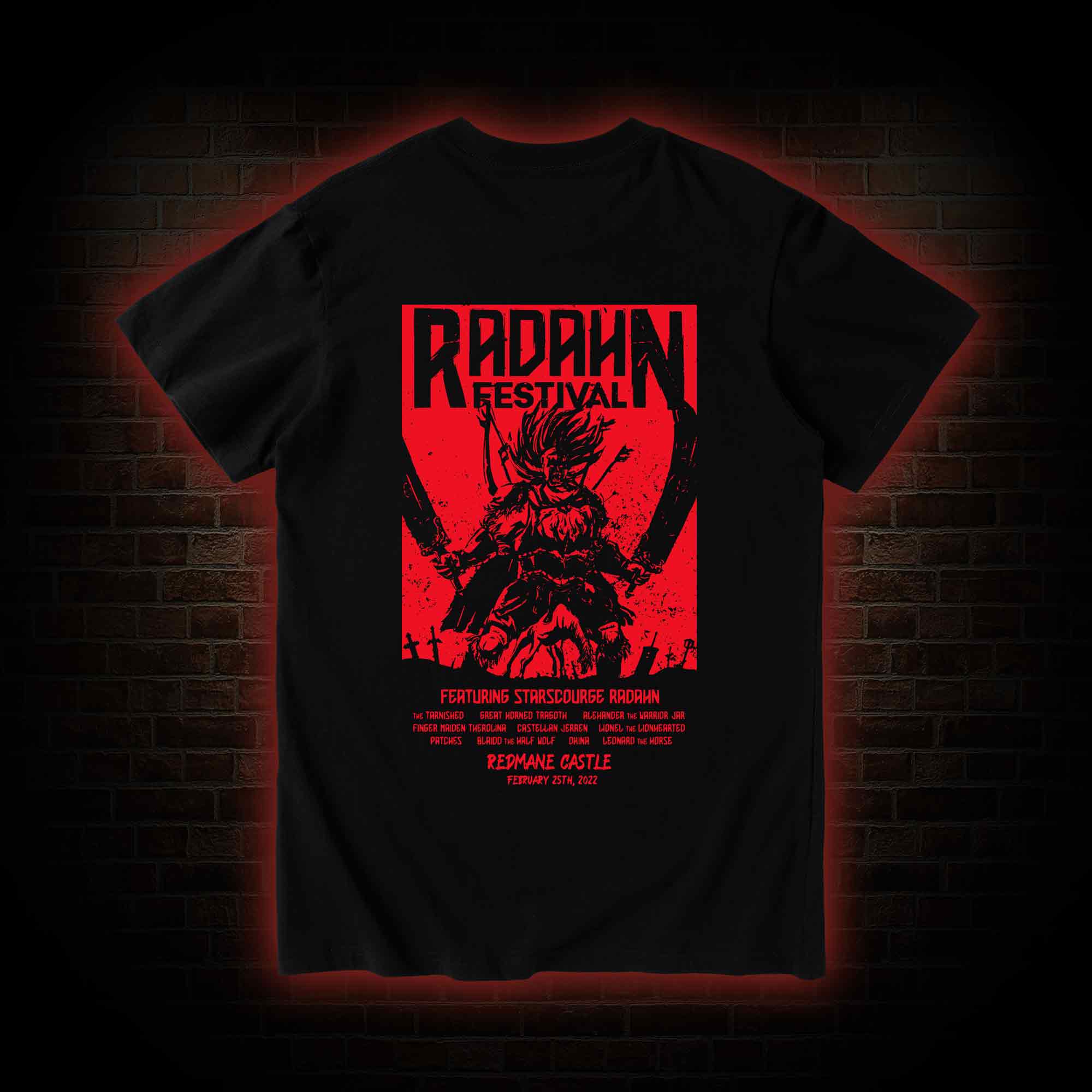 Battle Festival Back Print T-Shirt