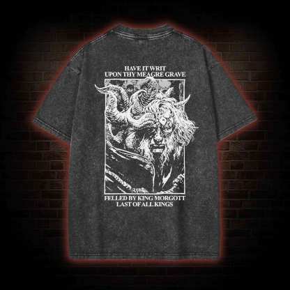 Wilful Traitors All Back Print Washed T-shirt