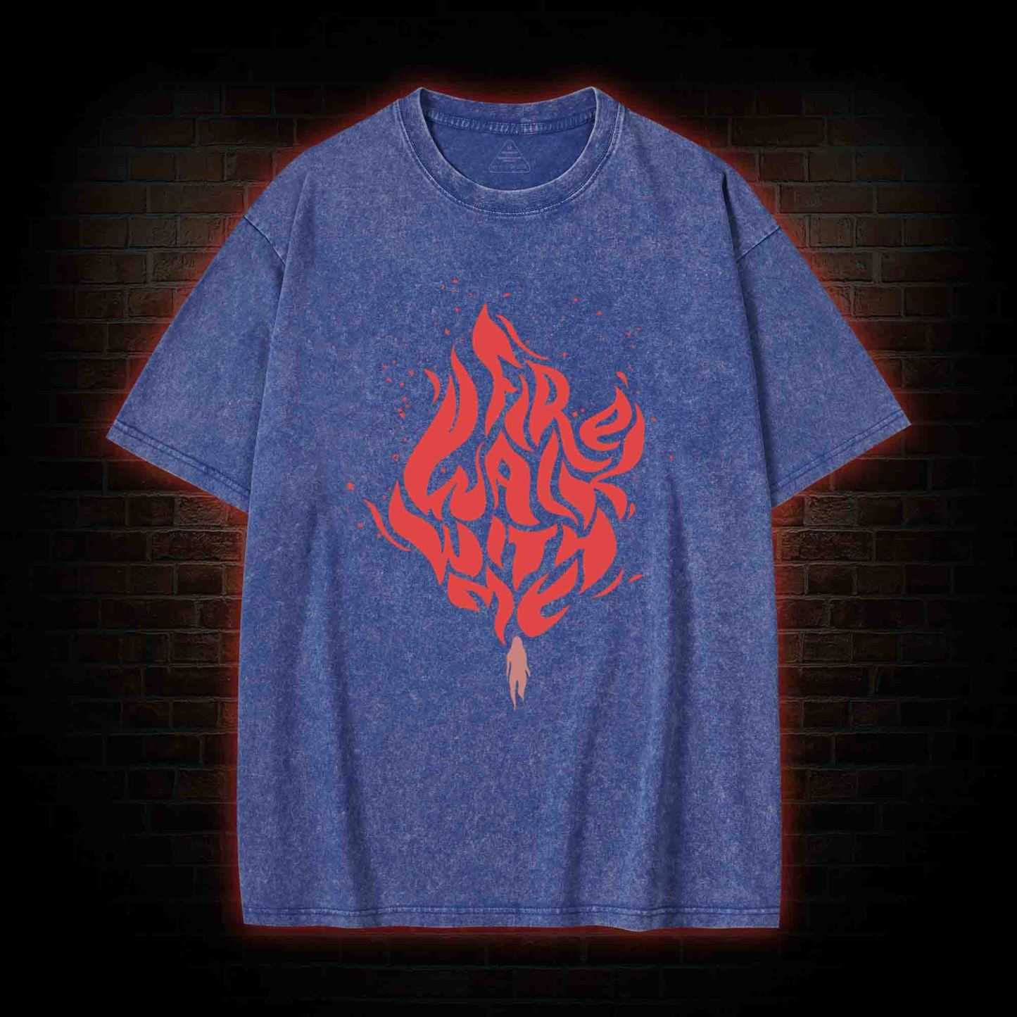 Fire Walk With Me Washed T-shirt