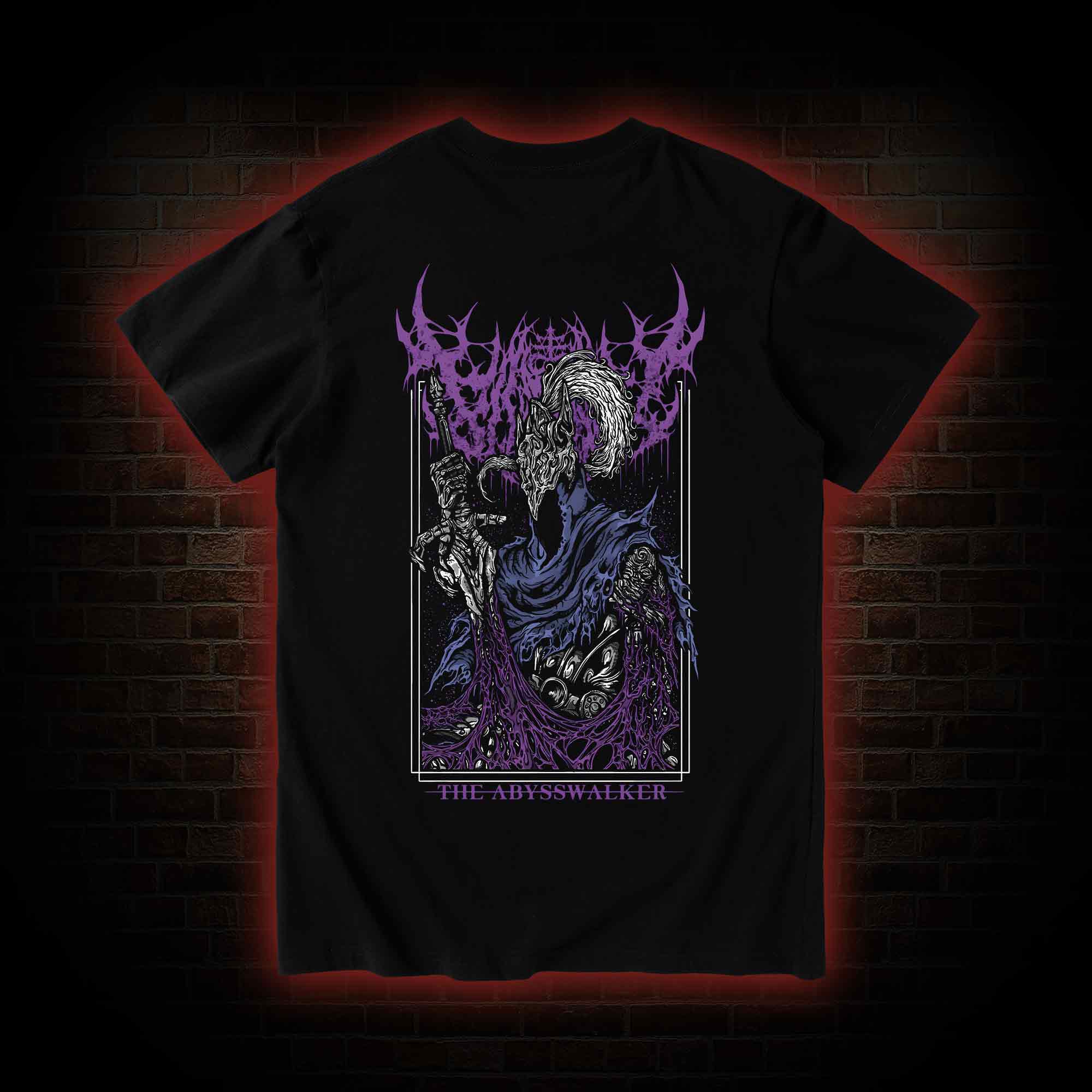 Into the Abyss Back Print T-Shirt