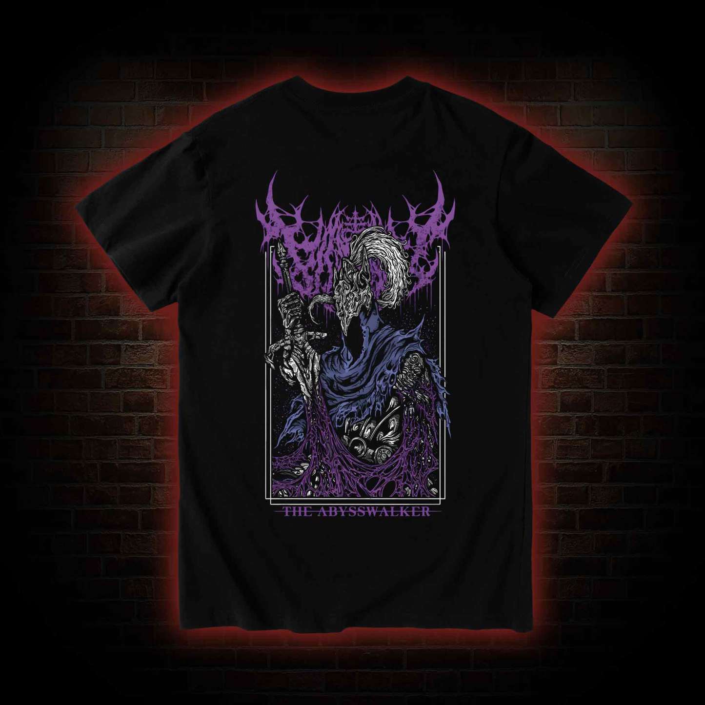 Into the Abyss Back Print T-Shirt
