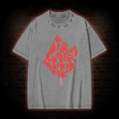 Fire Walk With Me Washed T-shirt