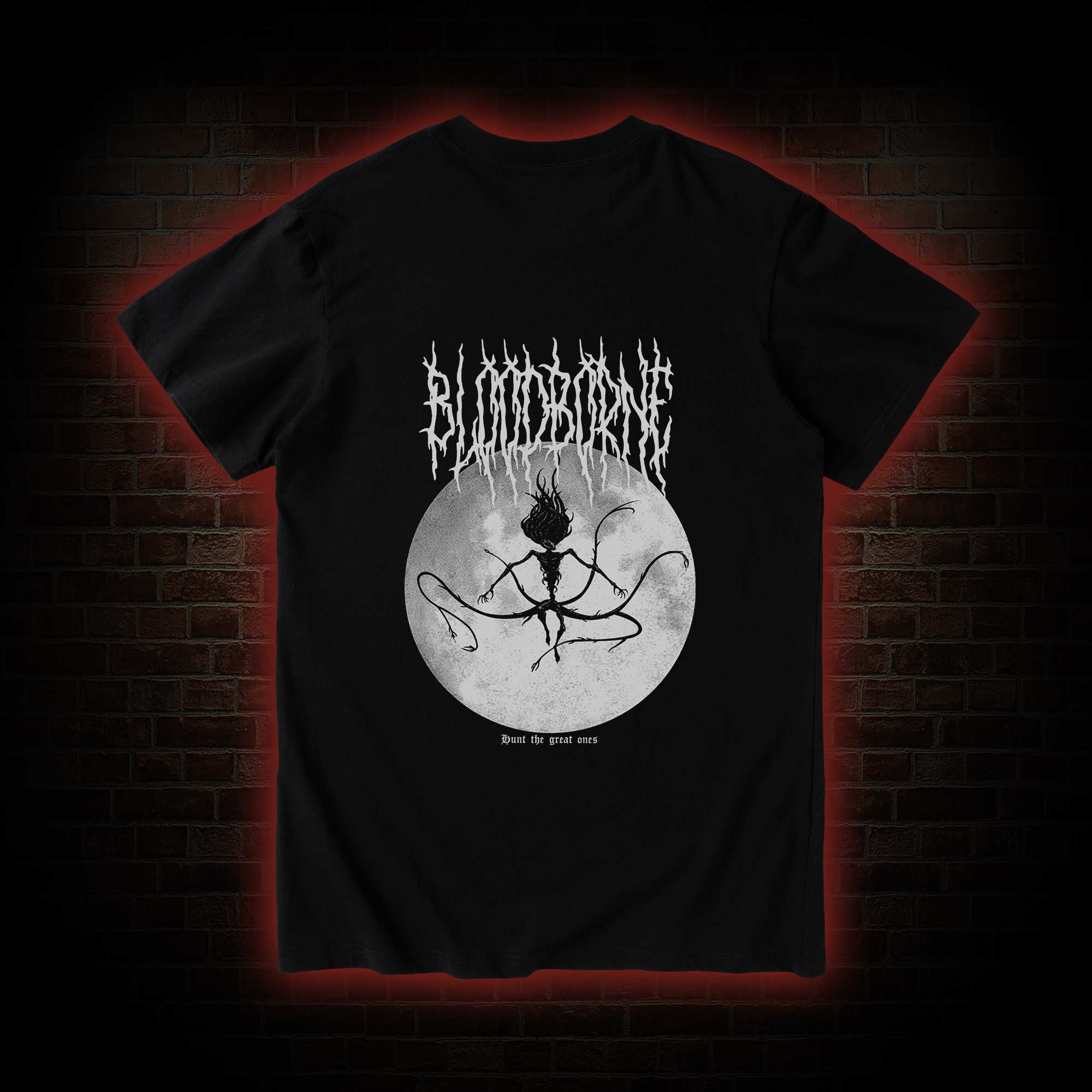 Hunt The Great Ones Back Print T-Shirt