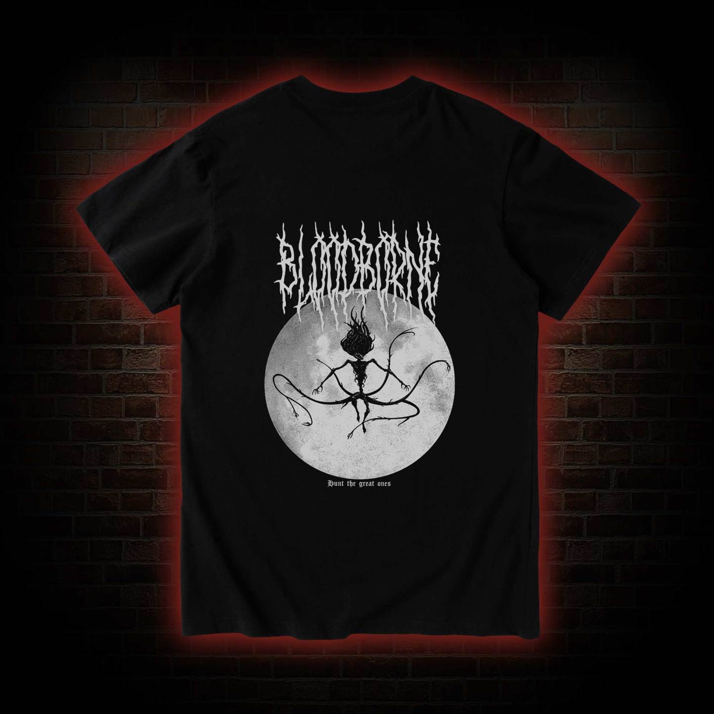 Hunt The Great Ones Back Print T-Shirt