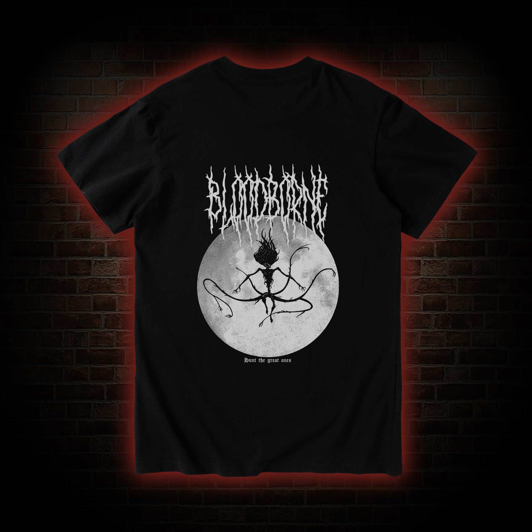 Hunt The Great Ones Back Print T-Shirt