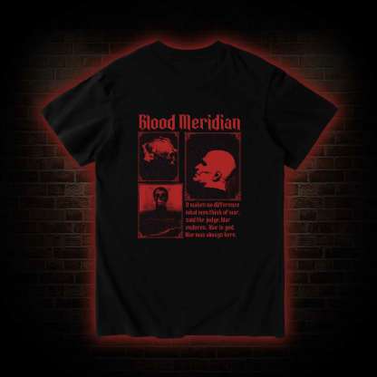 Blood Meridian Vintage Back Print T-Shirt
