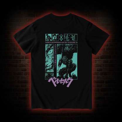 Struggler's Arm Back Print T-Shirt