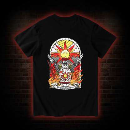Praise the Sun Back Print T-Shirt