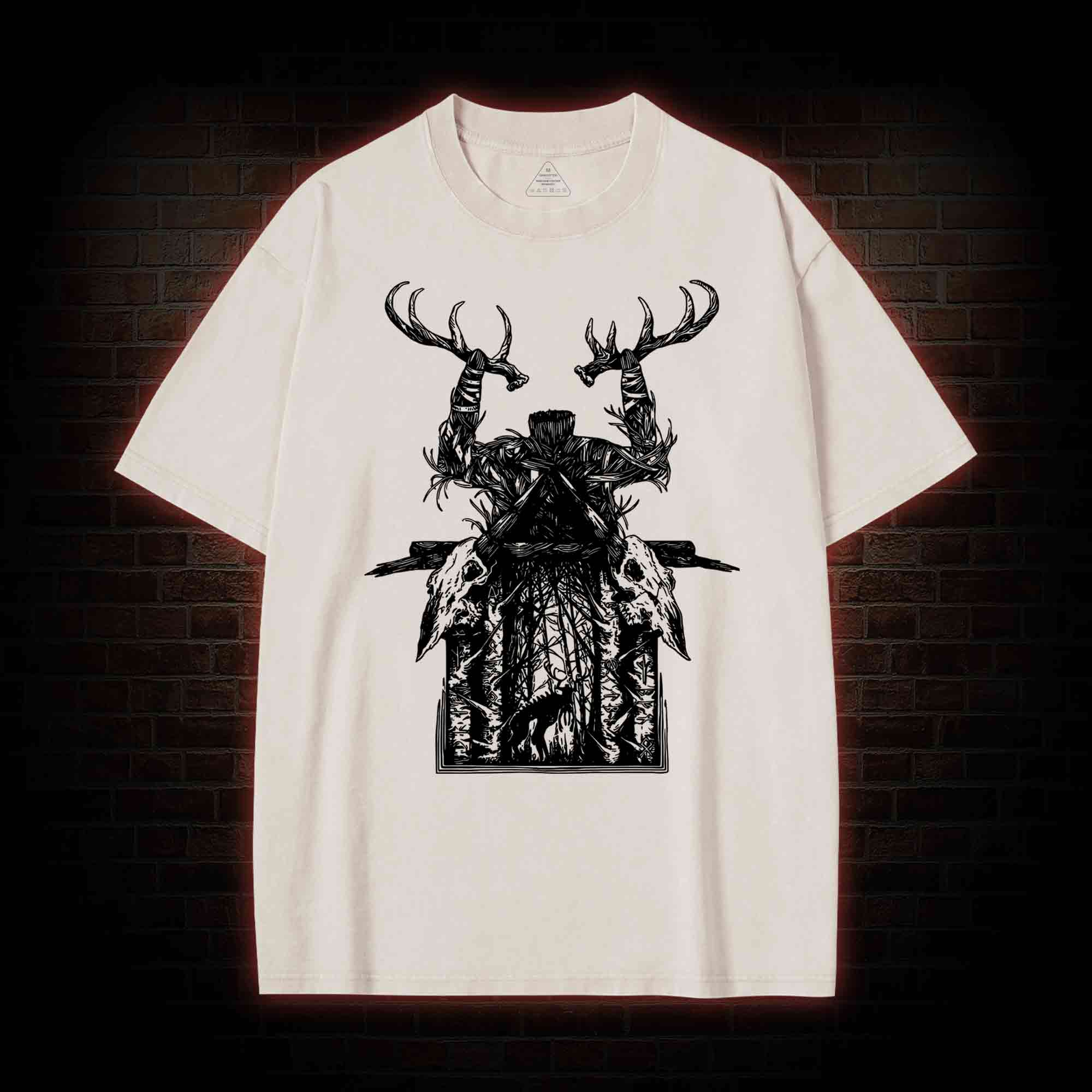 You Will Kneel Before The God Washed T-shirt