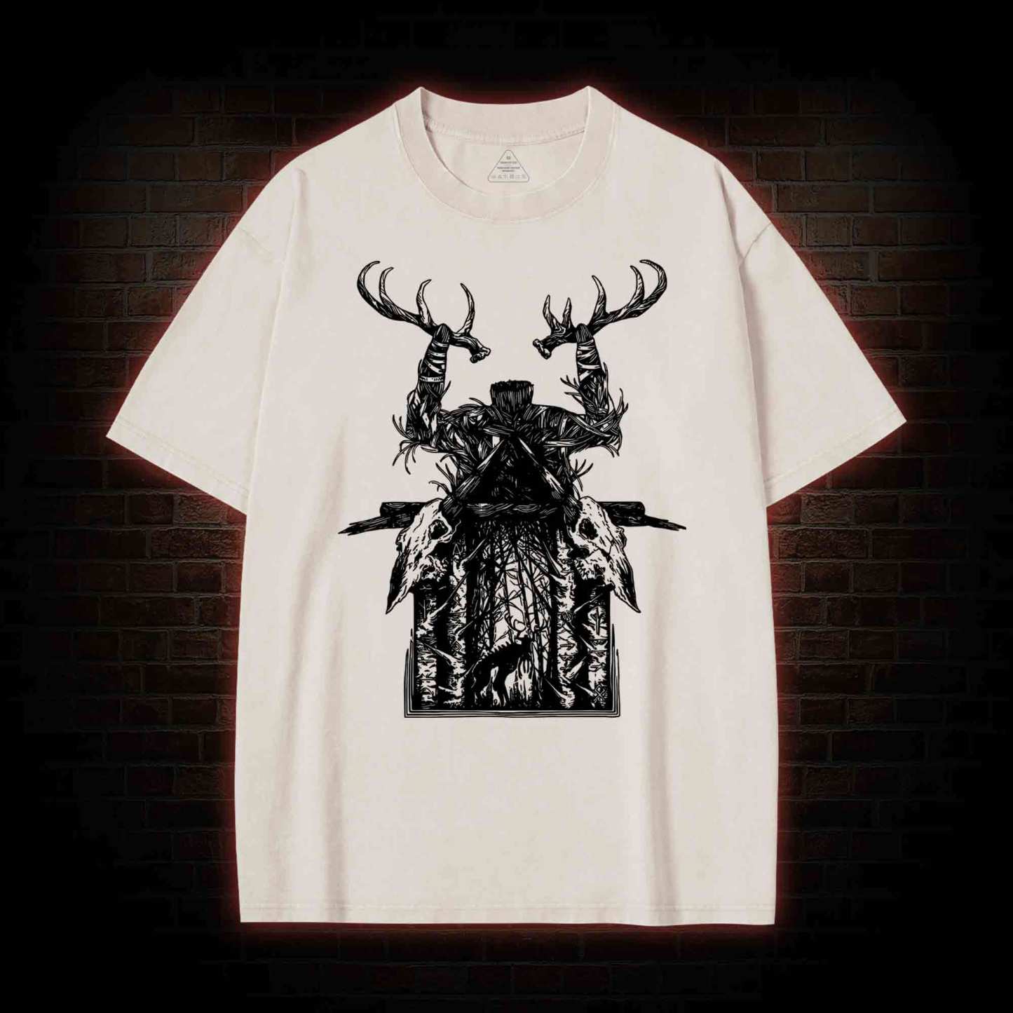 You Will Kneel Before The God Washed T-shirt