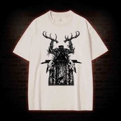 You Will Kneel Before The God Washed T-shirt