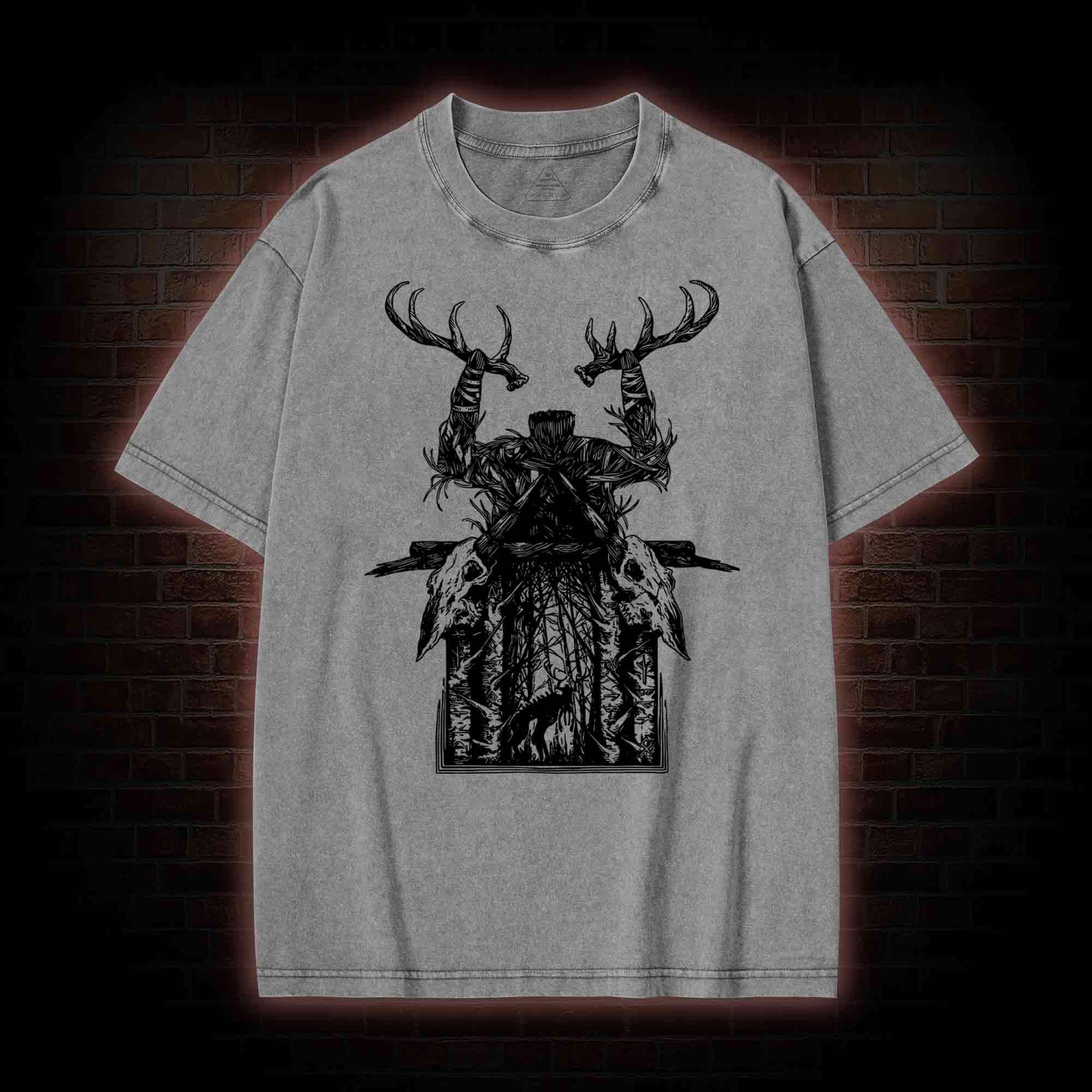 You Will Kneel Before The God Washed T-shirt