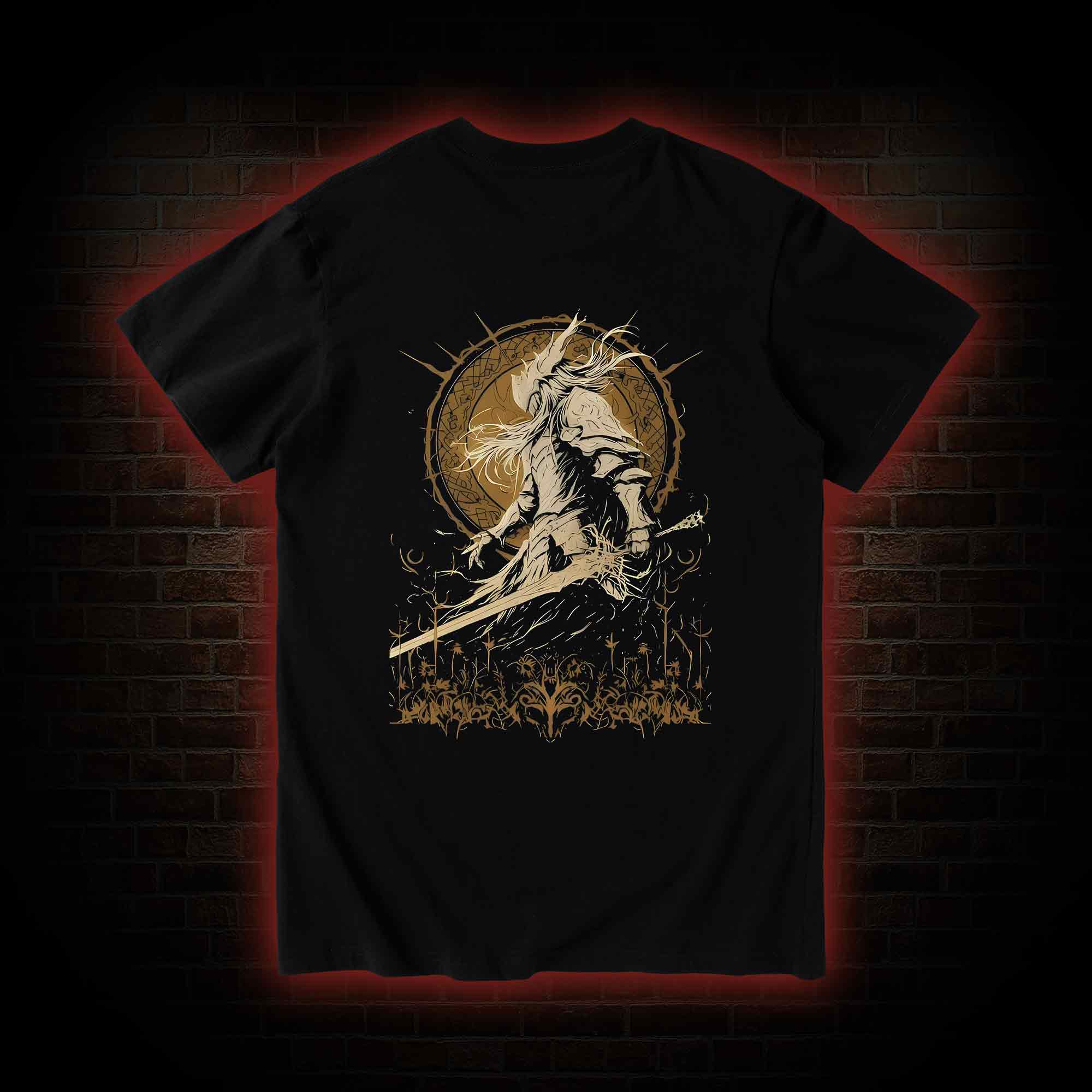 Not Row Back Print T-Shirt