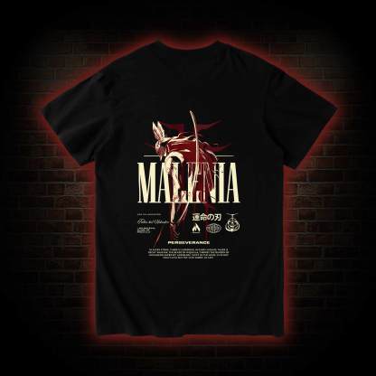 Cursed Goddess Back Print T-Shirt