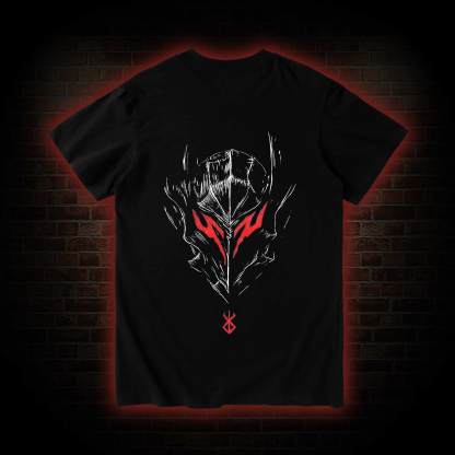 Berserker Mask Back Print T-Shirt