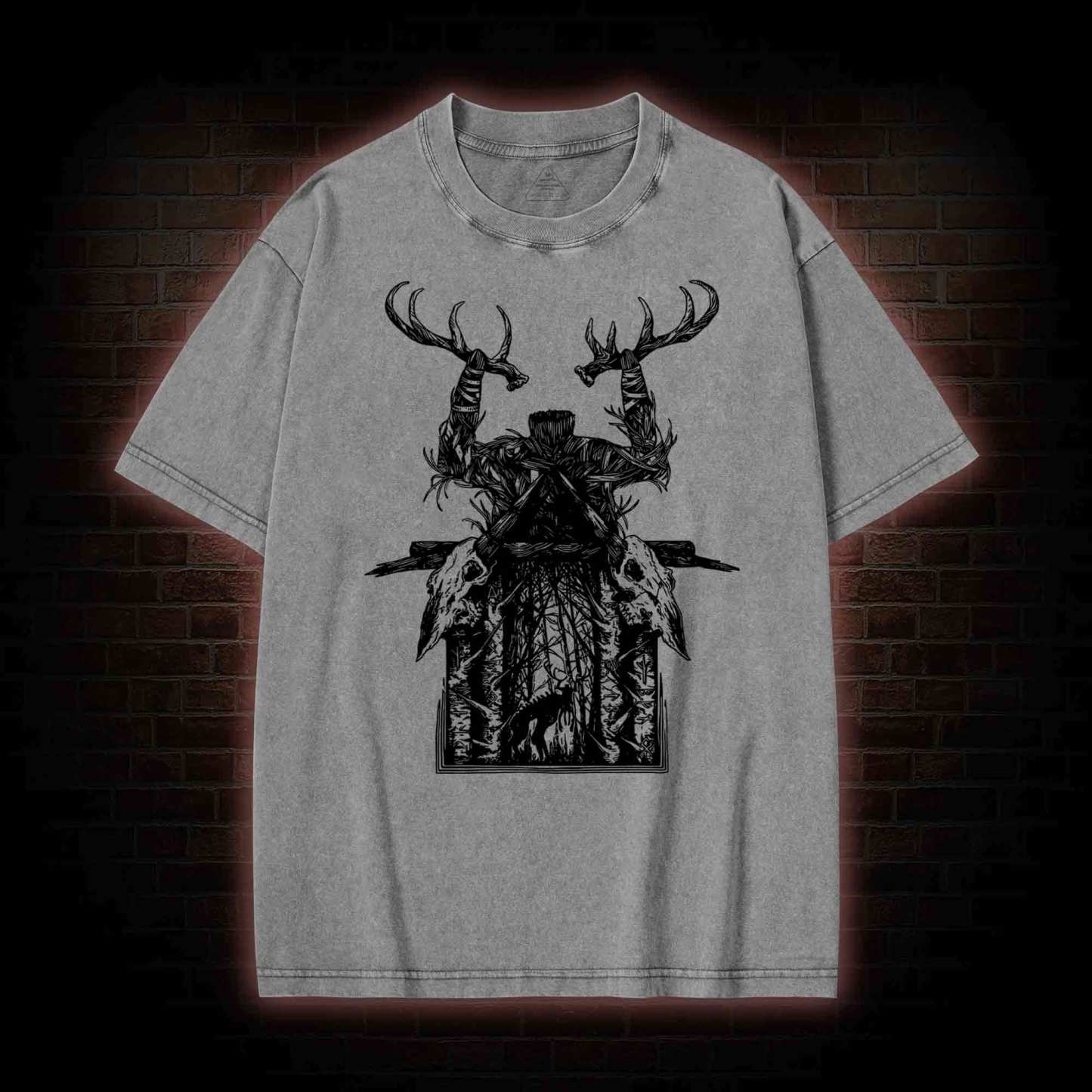 You Will Kneel Before The God Washed T-shirt