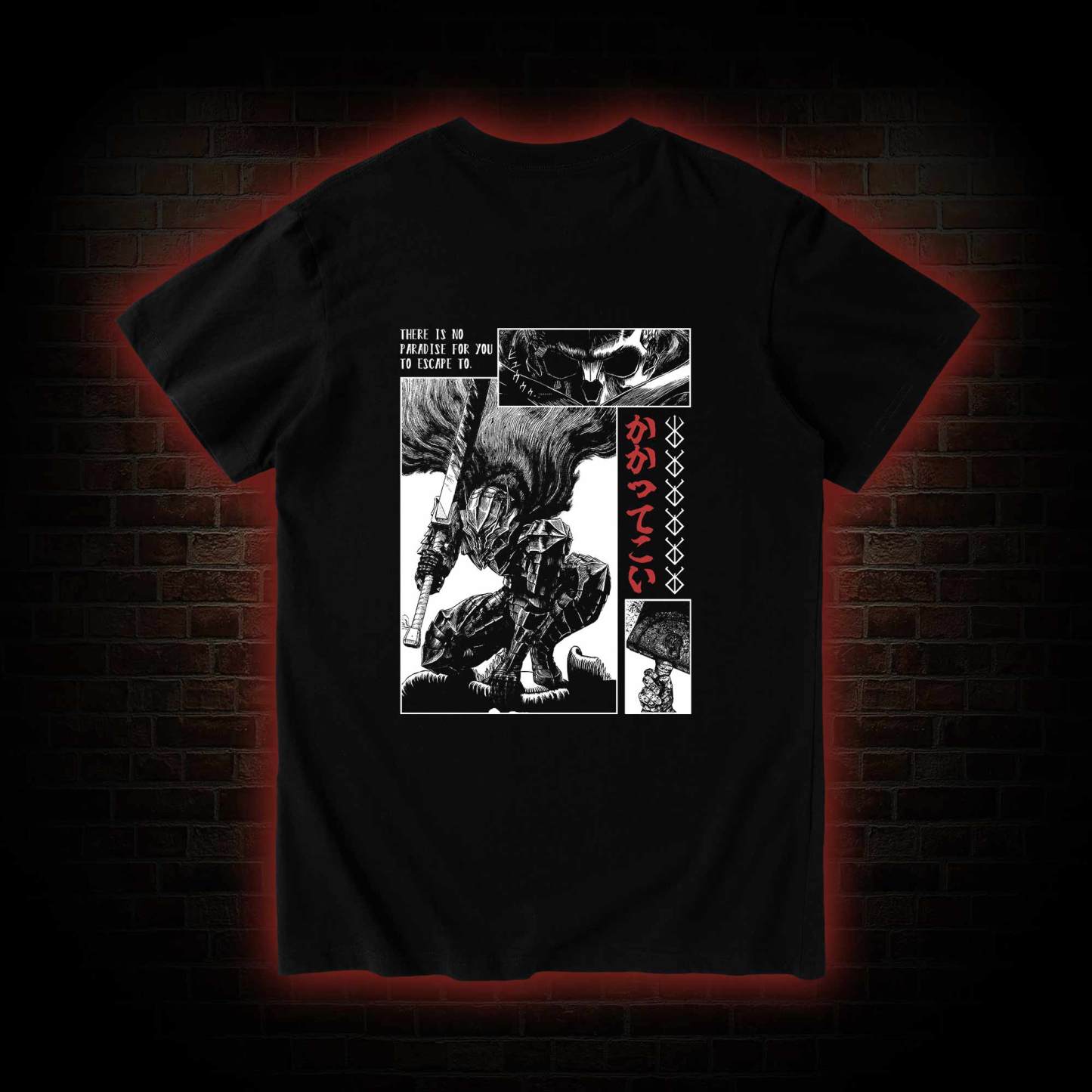 To Wield A Sword is to be Alive Back Print T-Shirt