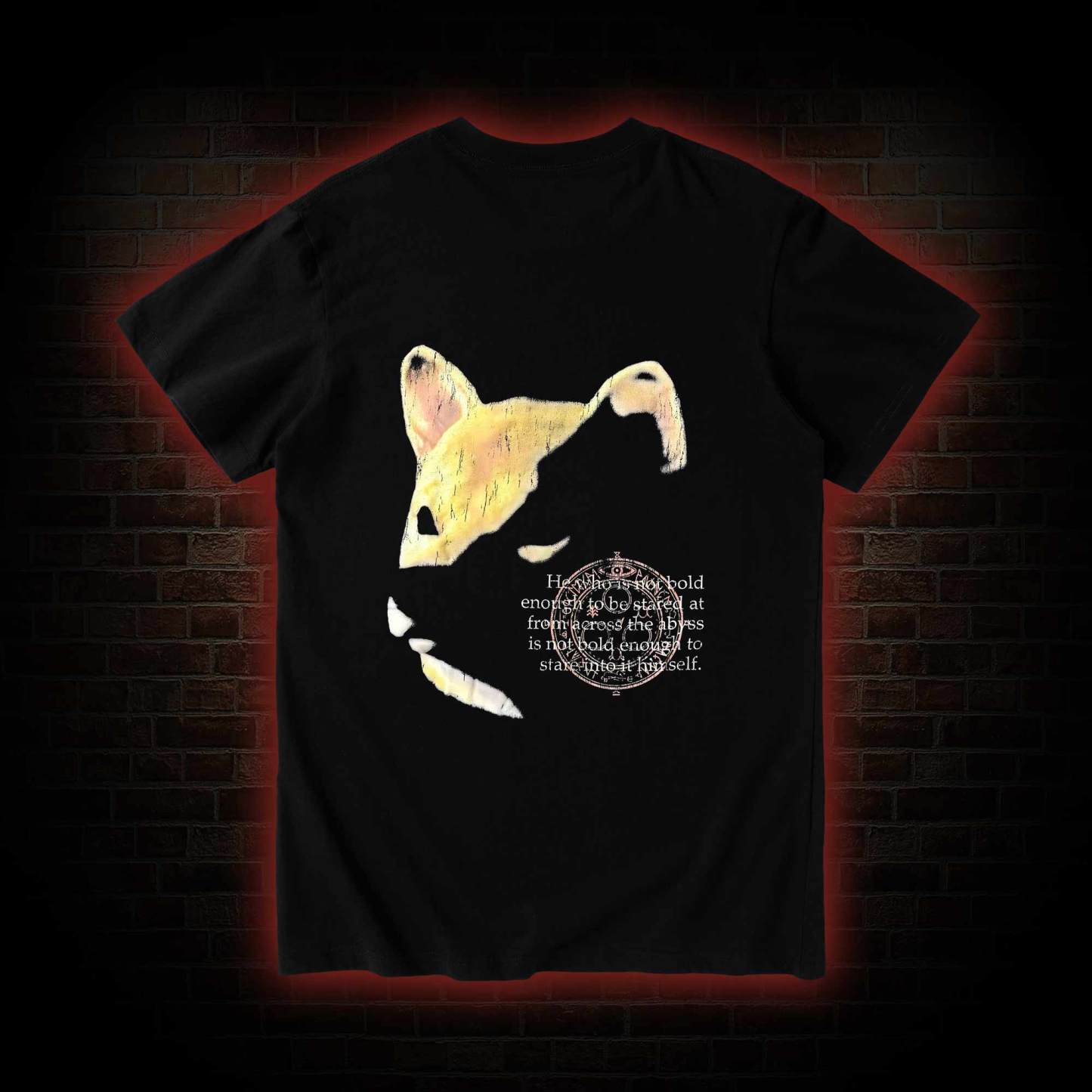 Shiba Back Print T-Shirt
