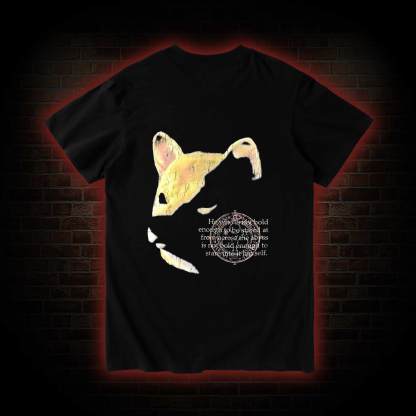 Shiba Back Print T-Shirt