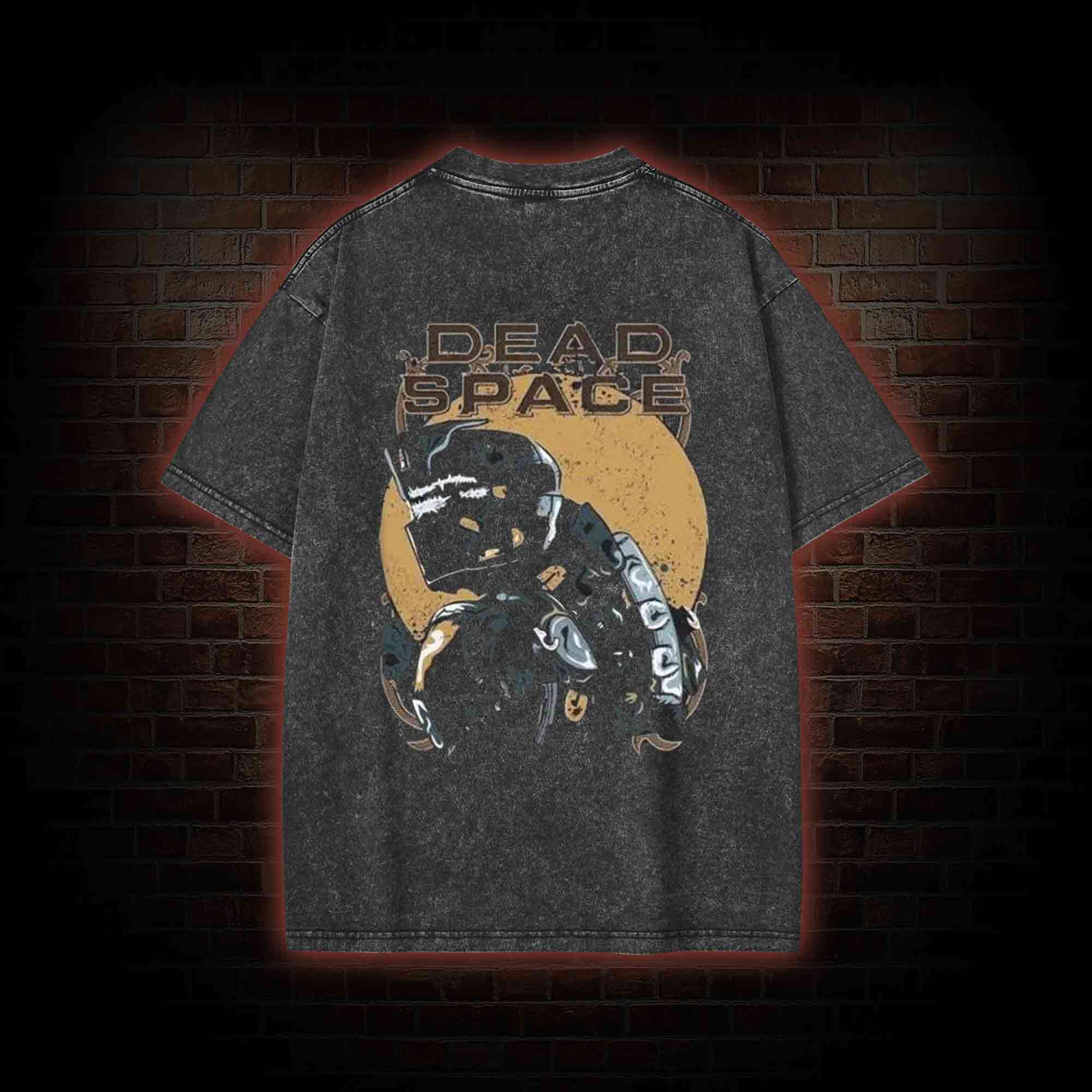 Stick Around I'm Full of Bad Ideas Back Print Washed T-shirt