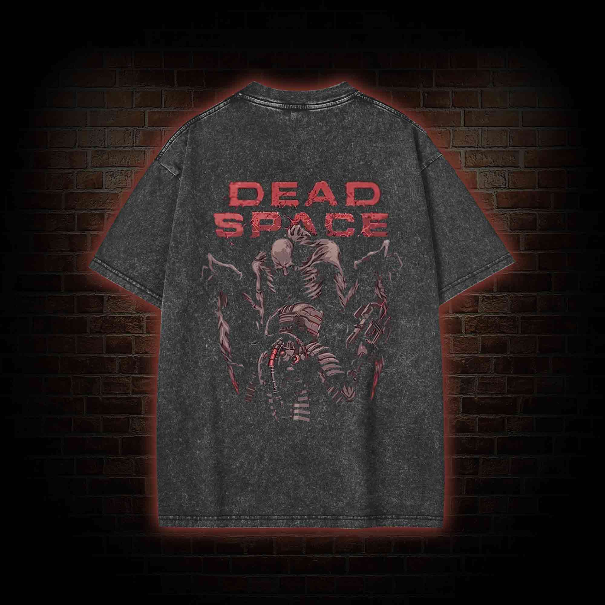 We Know Back Print Washed T-shirt