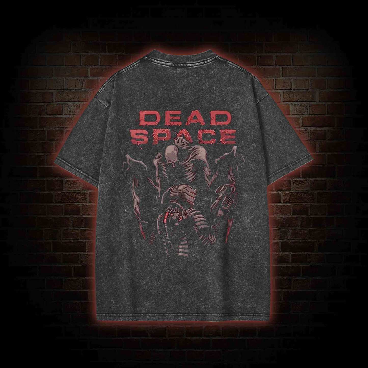 We Know Back Print Washed T-shirt