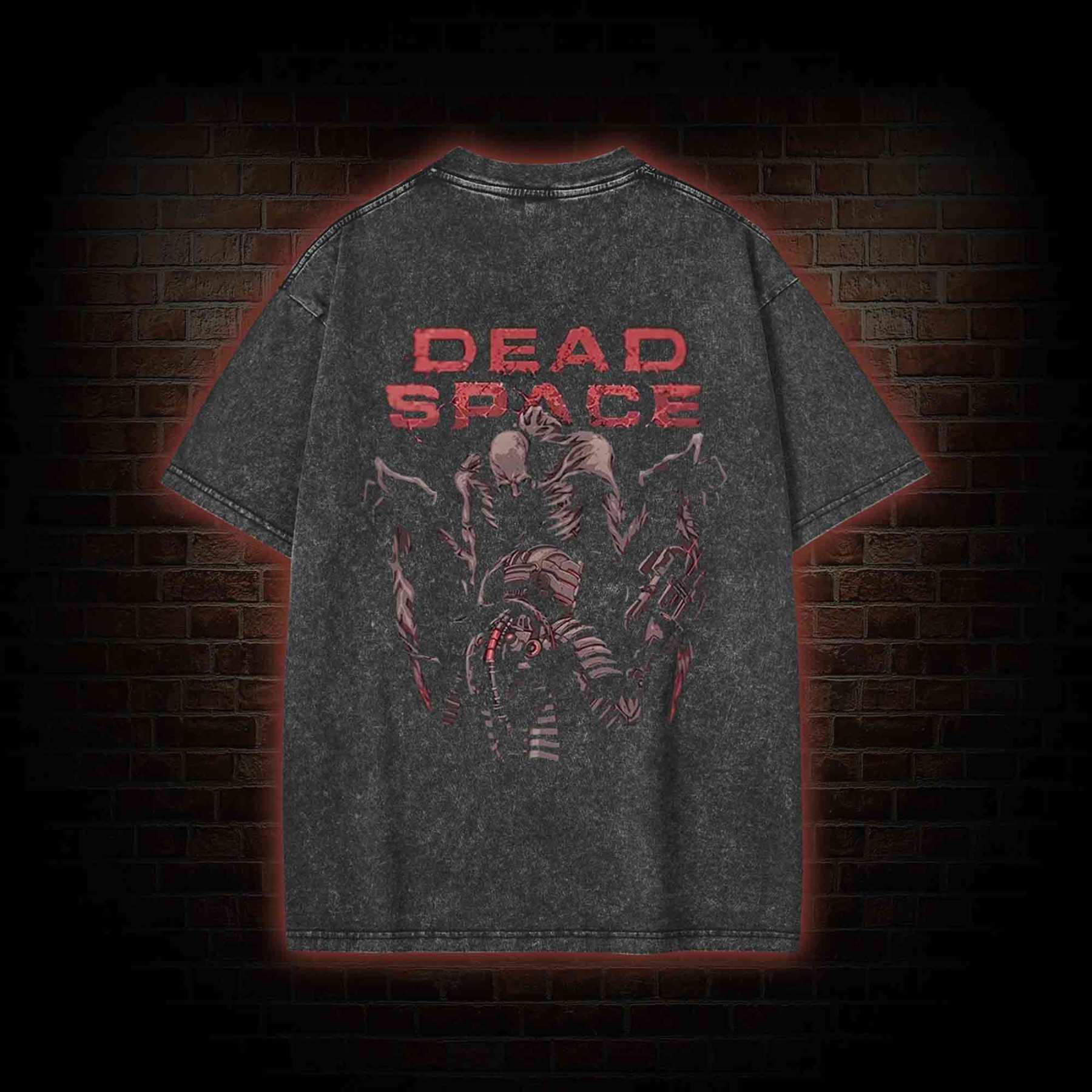 We Know Back Print Washed T-shirt