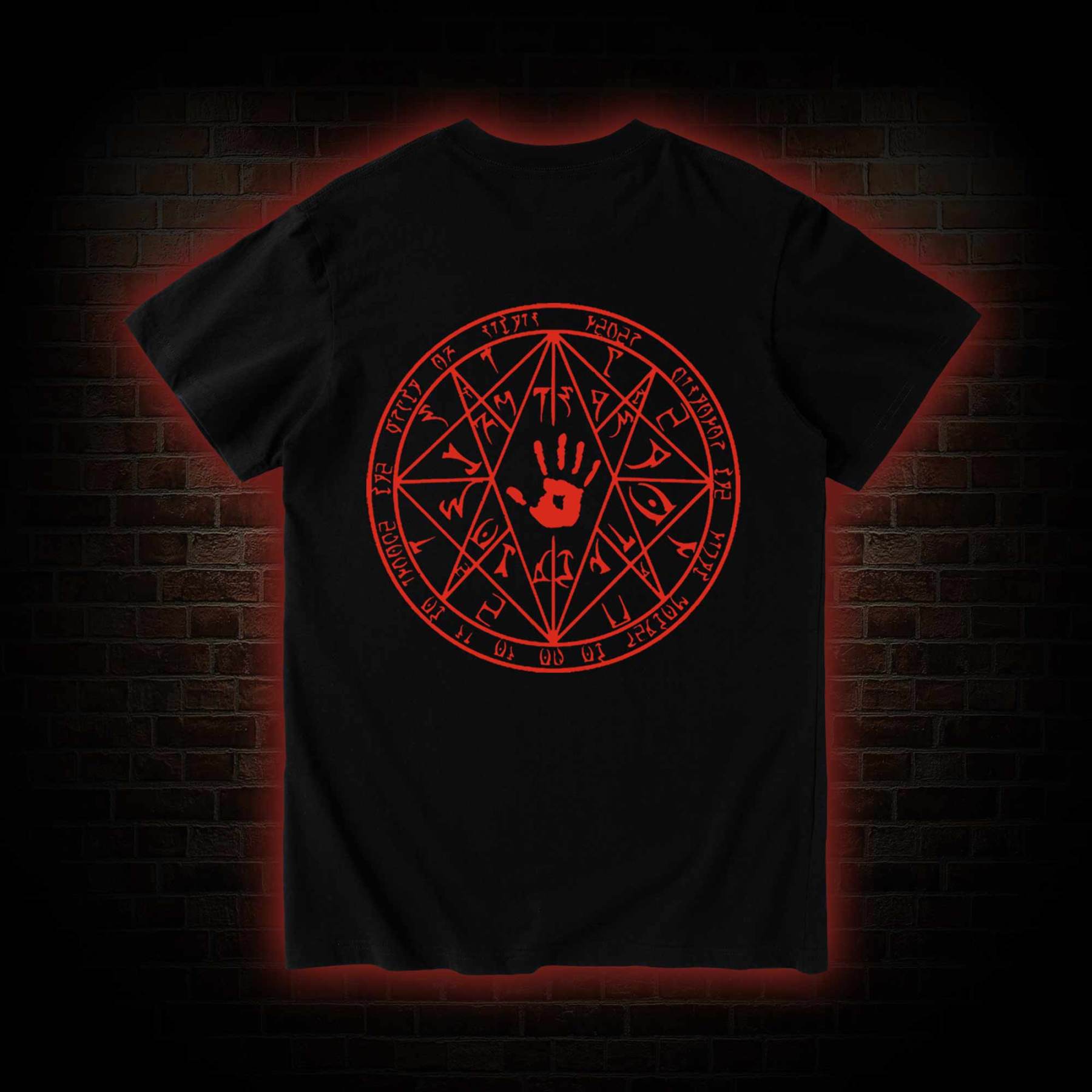 We Know Back Print T-Shirt