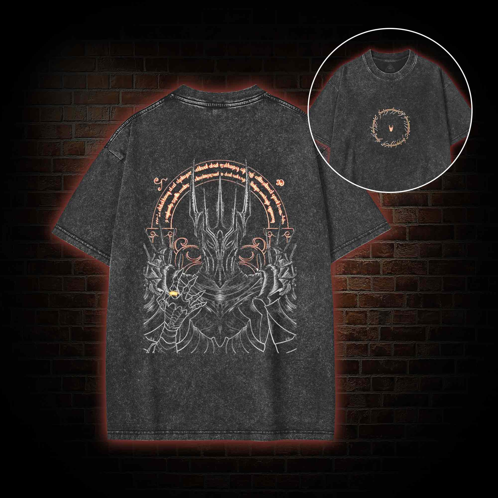 Necromancer Washed T-shirt