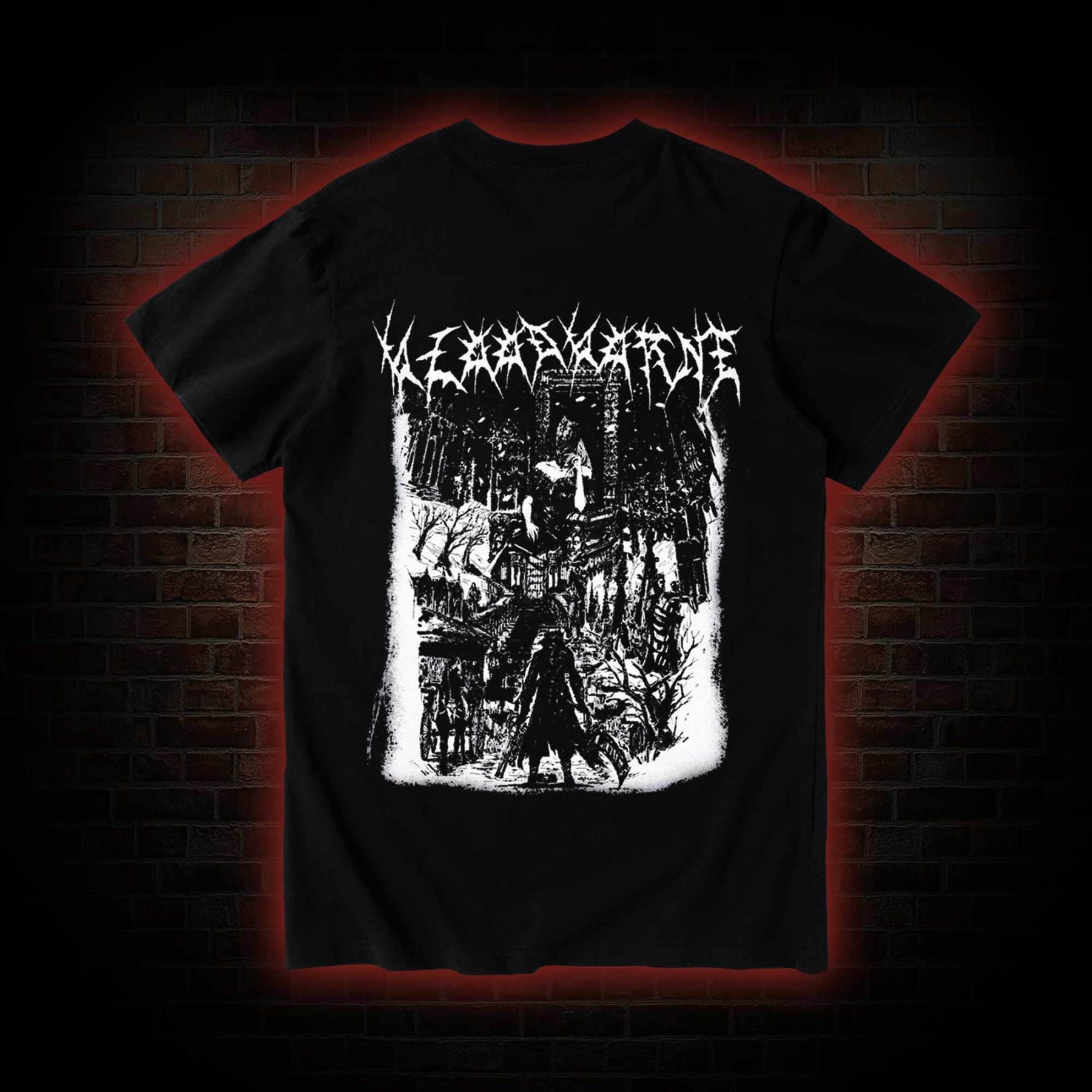 Fear the Old Blood Vintage Back Print T-Shirt