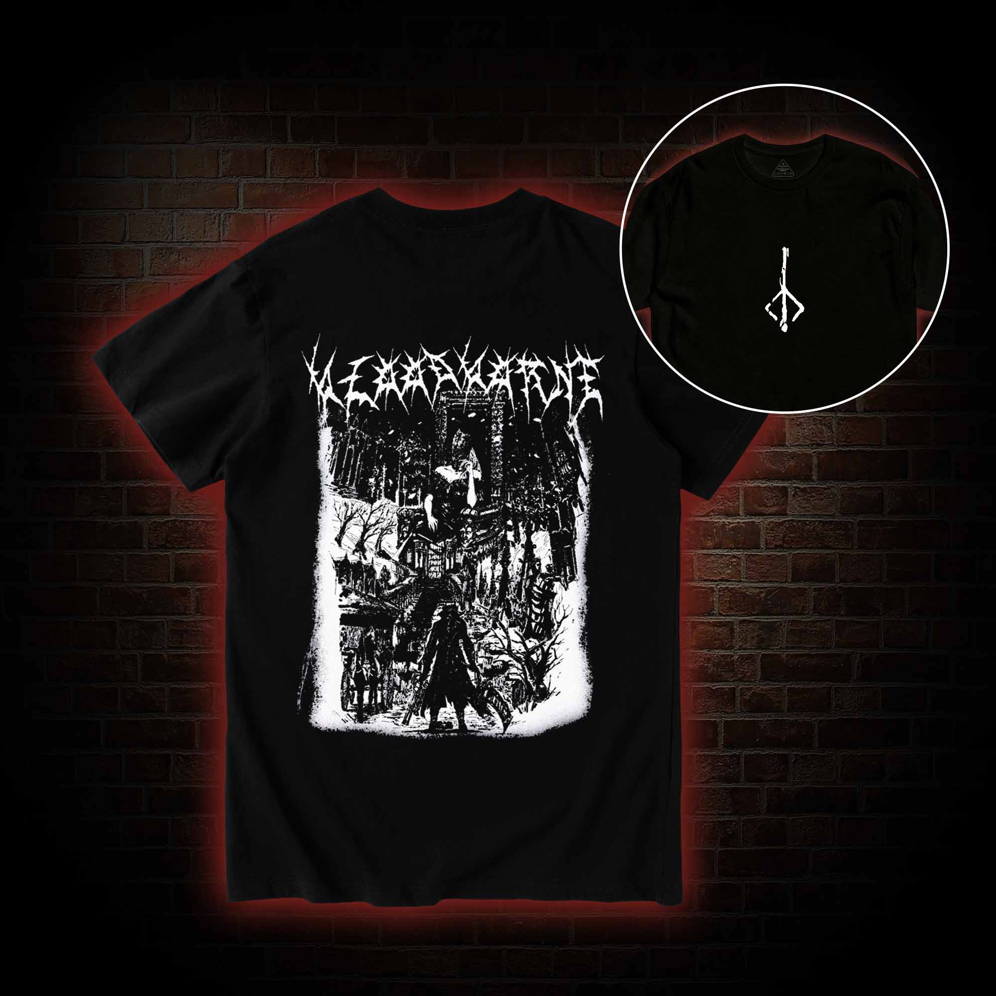 Fear the Old Blood Vintage Back Print T-Shirt