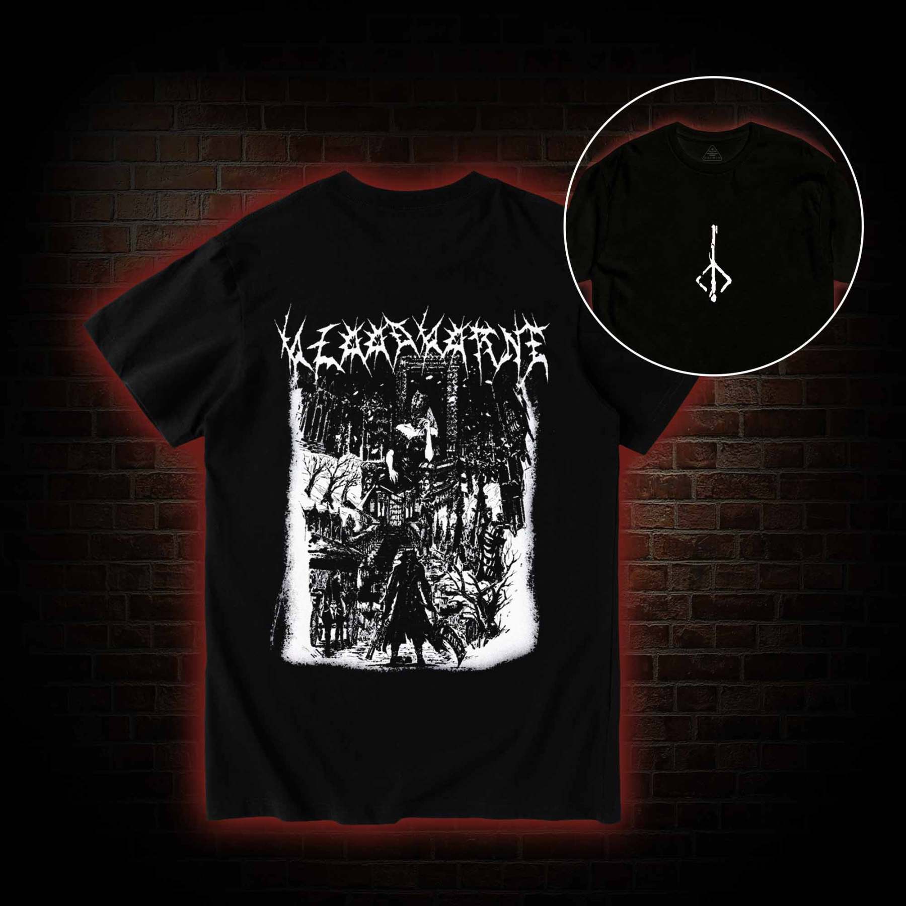 Fear the Old Blood Vintage Back Print T-Shirt