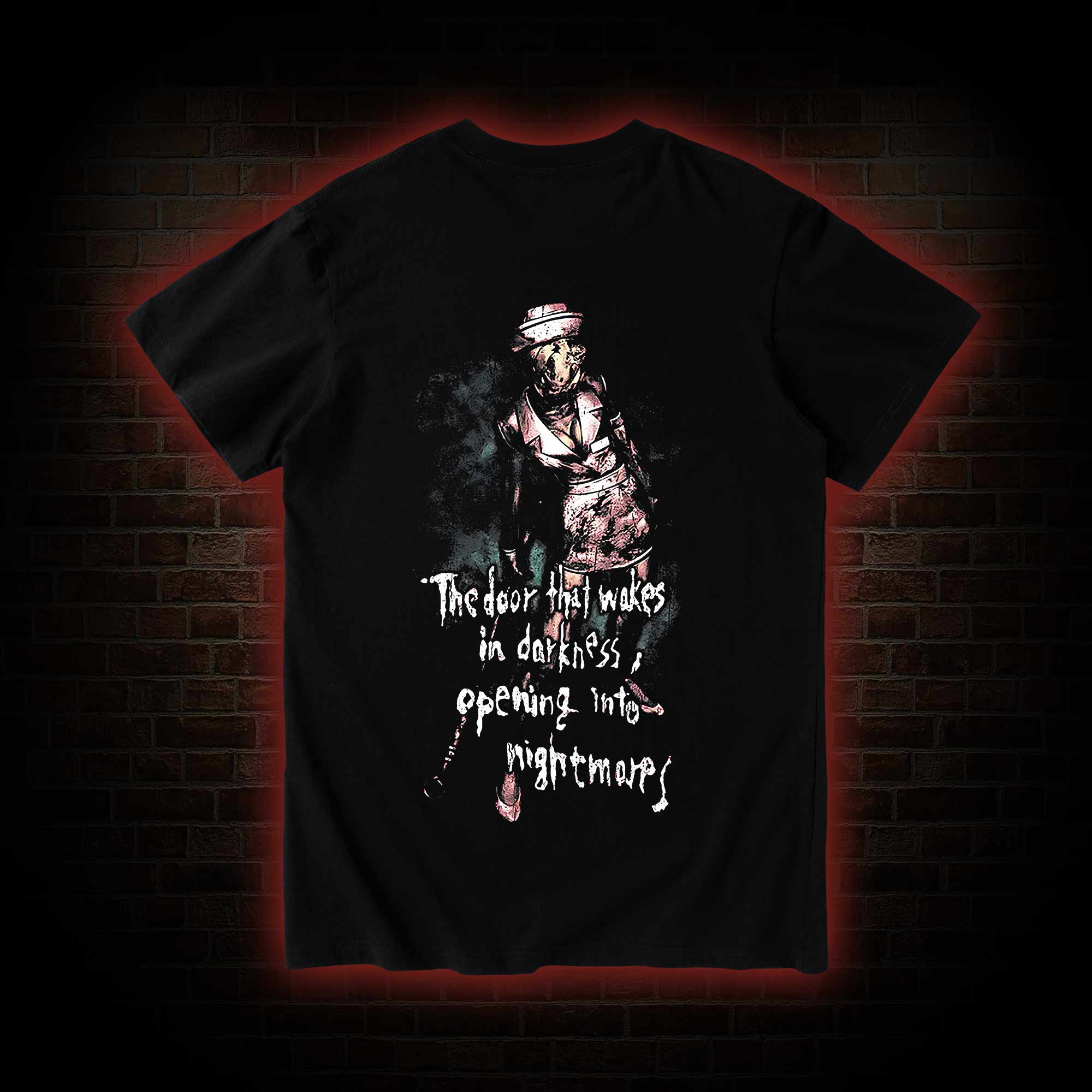 2459 Back Print T-Shirt