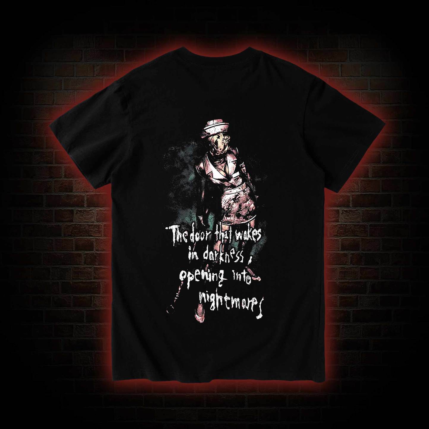 2459 Back Print T-Shirt