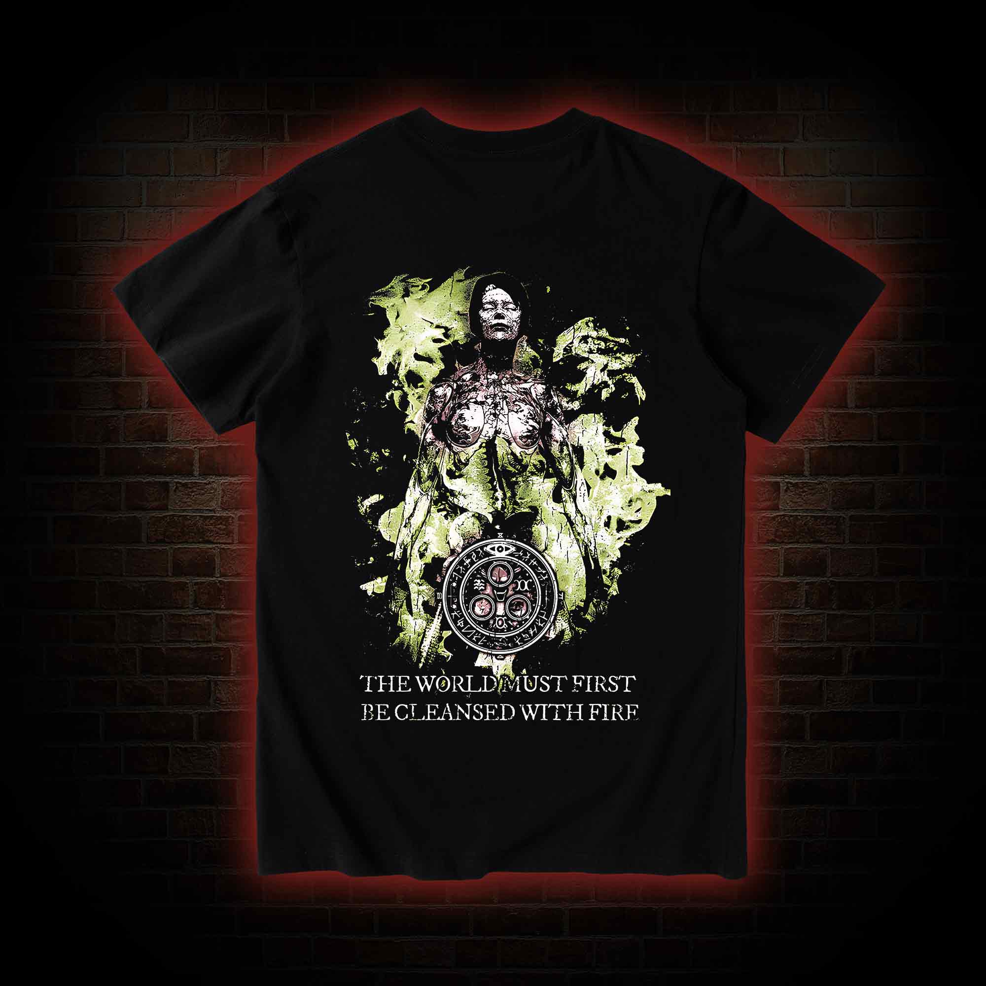 2465 Back Print T-Shirt