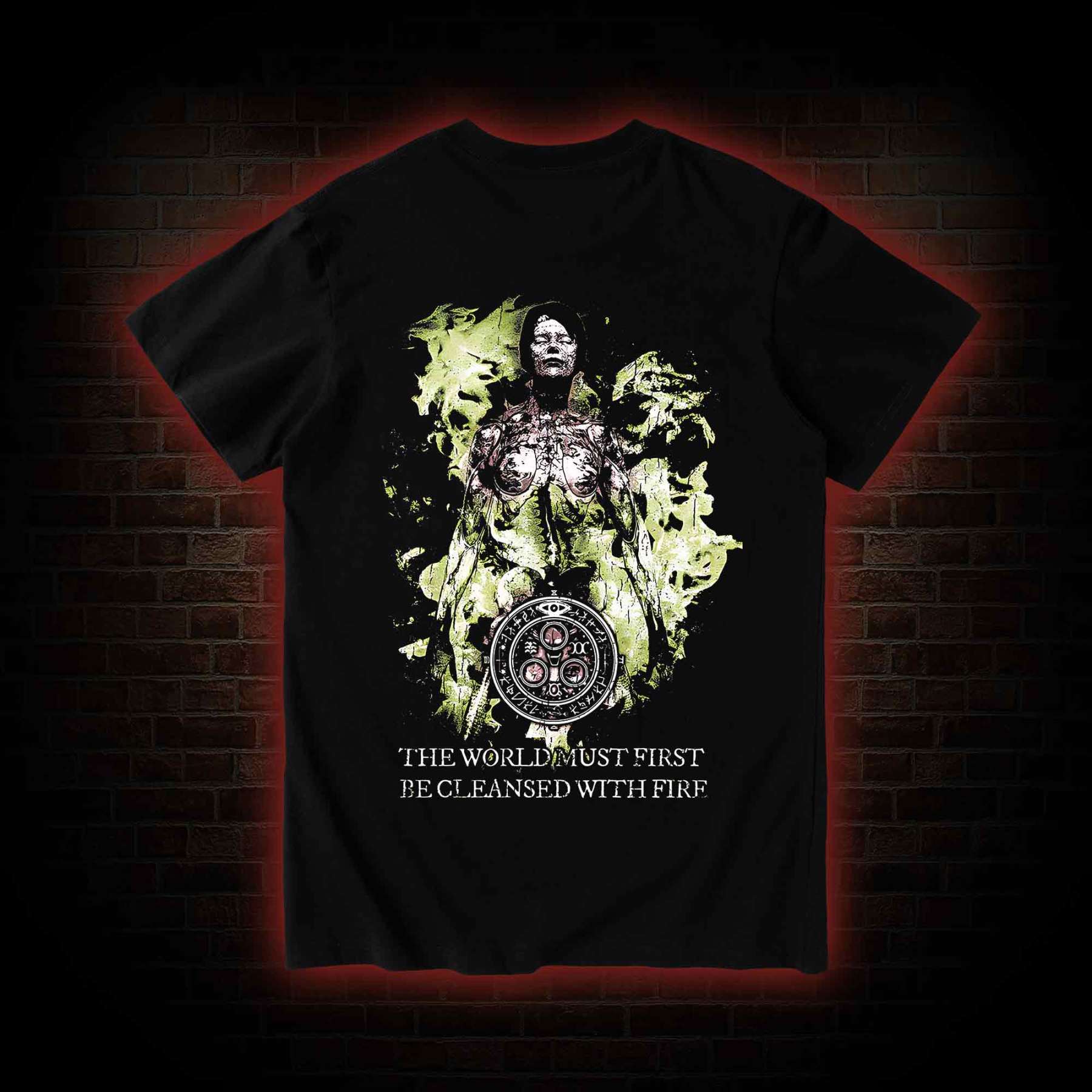 2465 Back Print T-Shirt