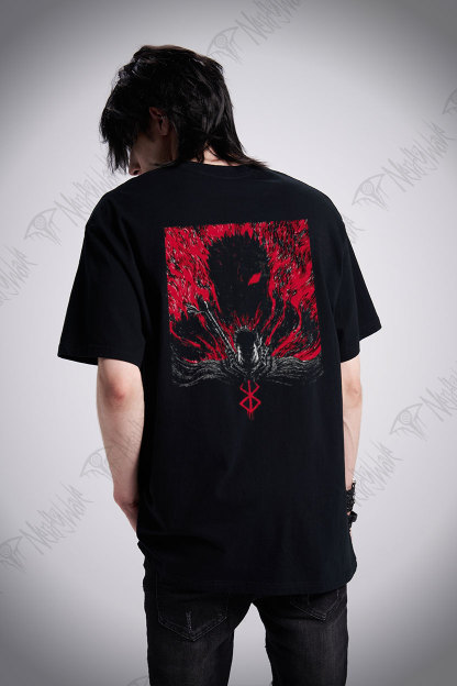 3303 Back Print T-Shirt