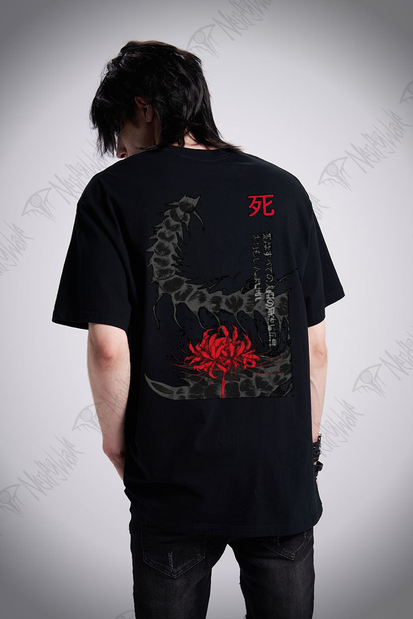 3304 Back Print T-Shirt