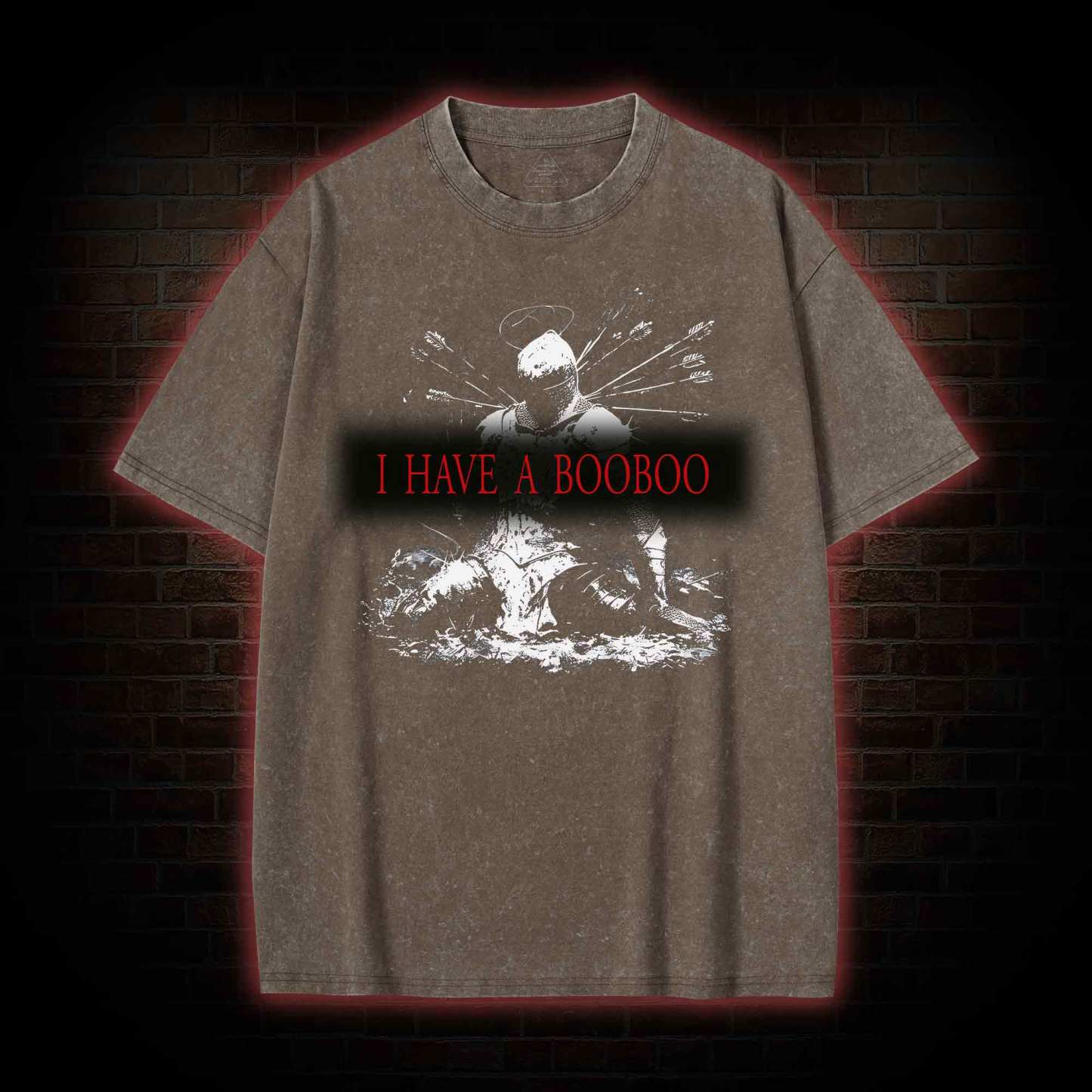 I Have a Booboo Washed T-shirt