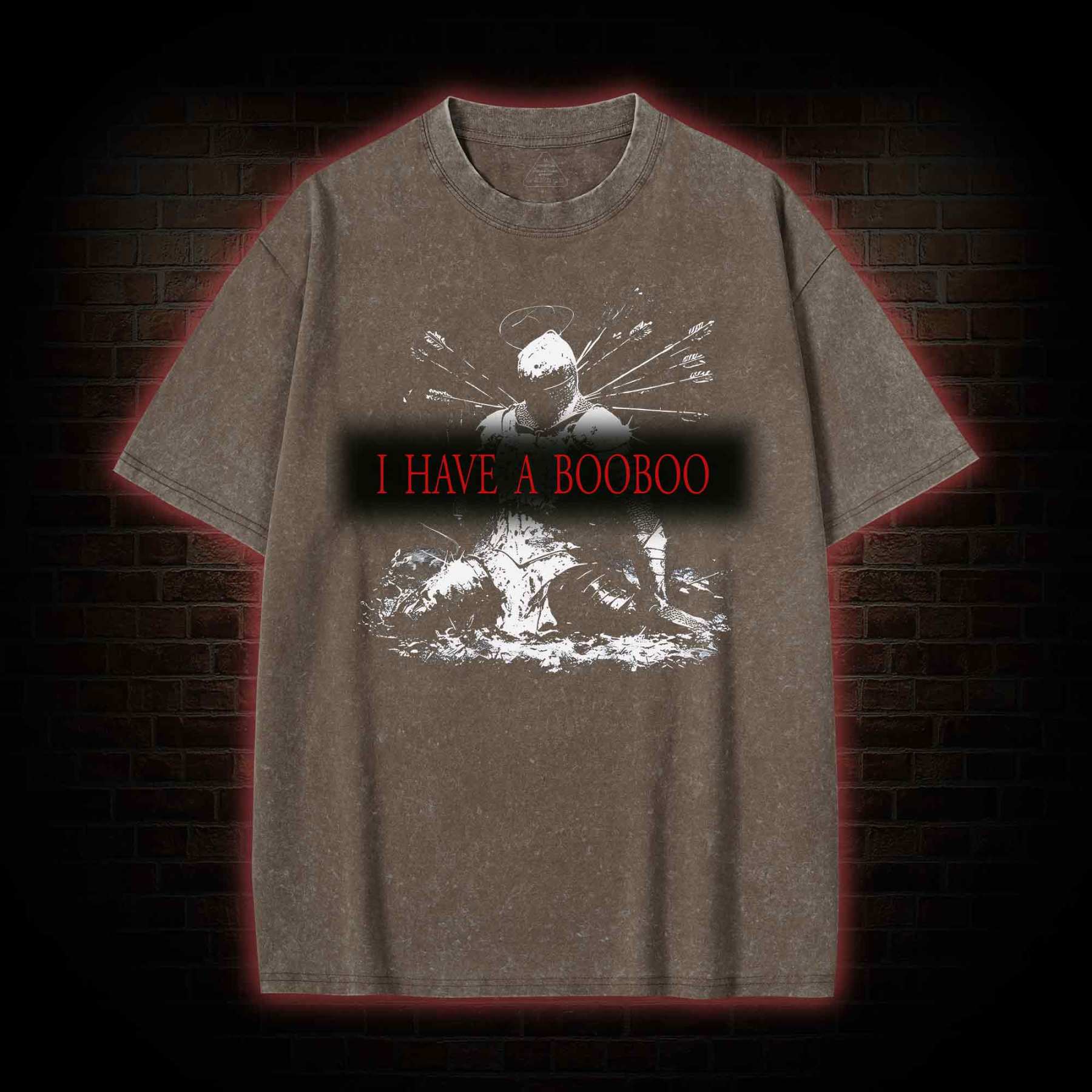 I Have a Booboo Washed T-shirt