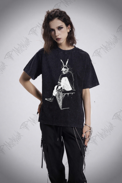 UNISEX Bunny Nikaido  Washed T-Shirt