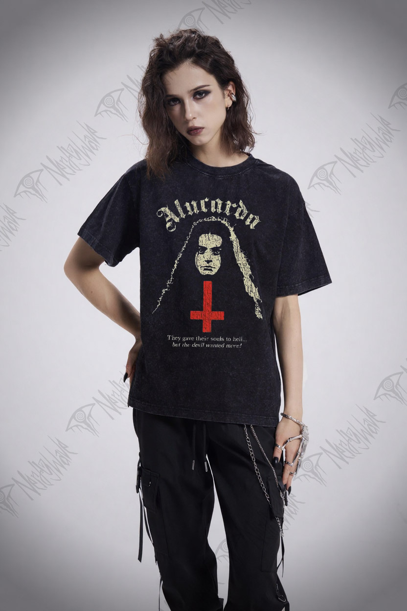 But Devil Wanted More Washed T-shirt