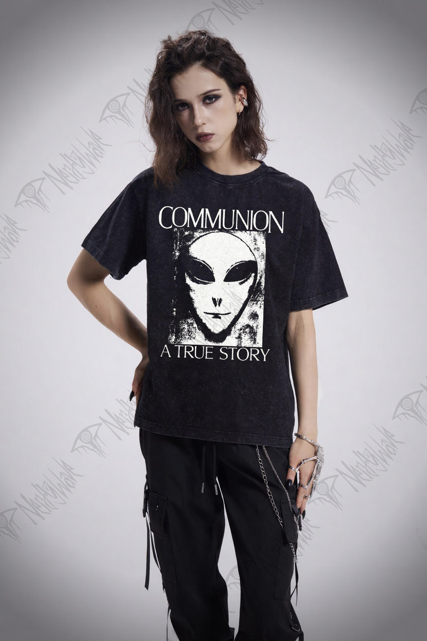 Communion a True Story Washed T-shirt