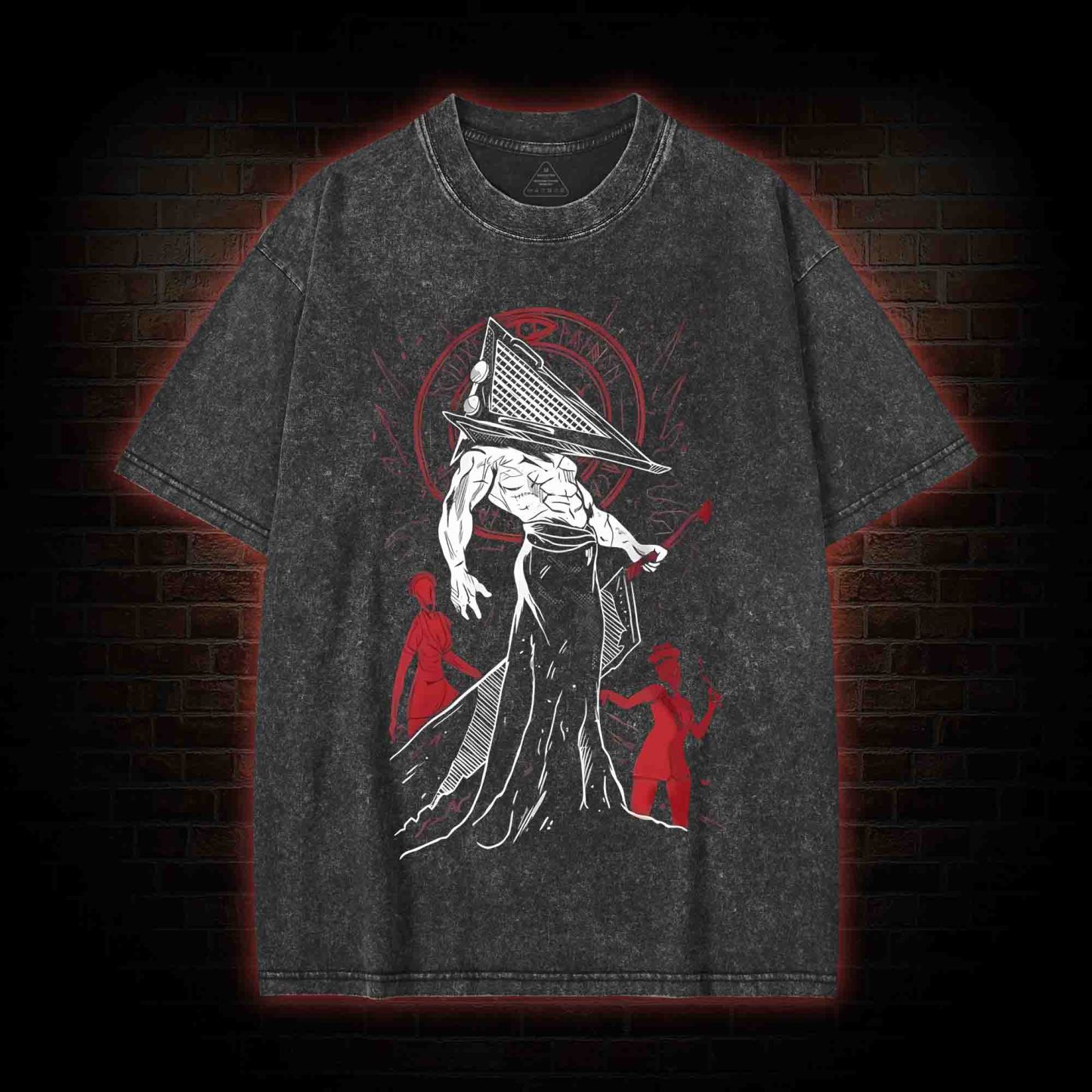 Triangle Head Washed T-shirt