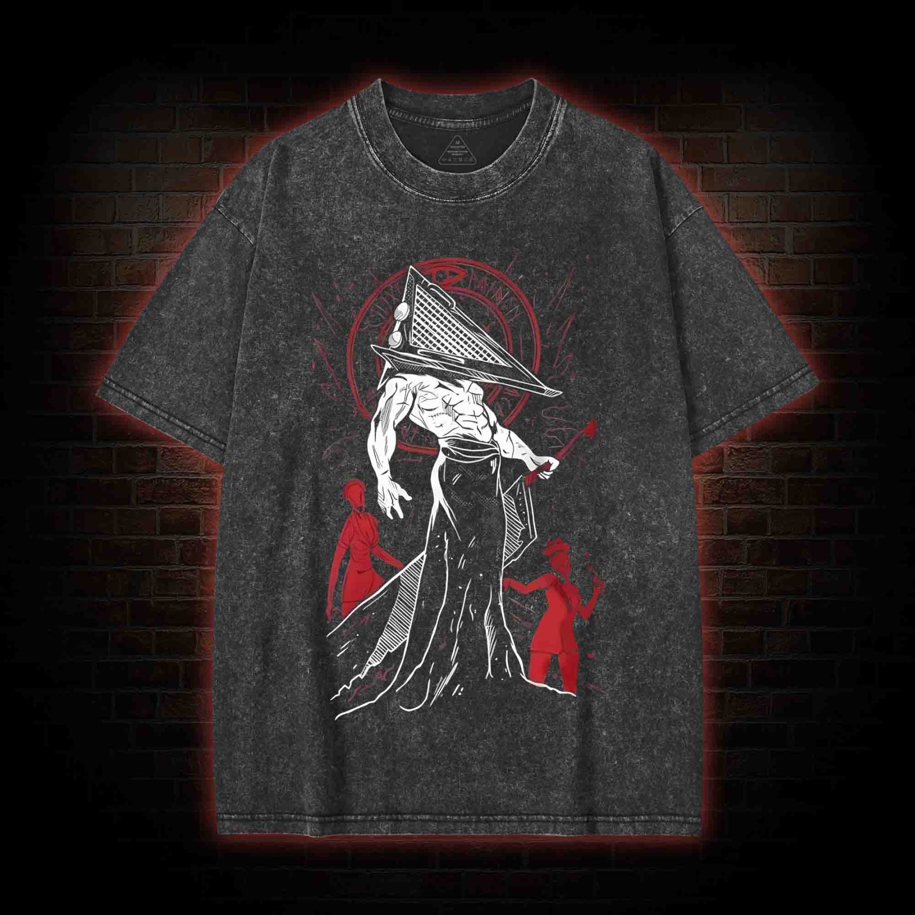 Triangle Head Washed T-shirt