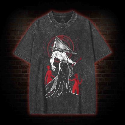 Triangle Head Washed T-shirt