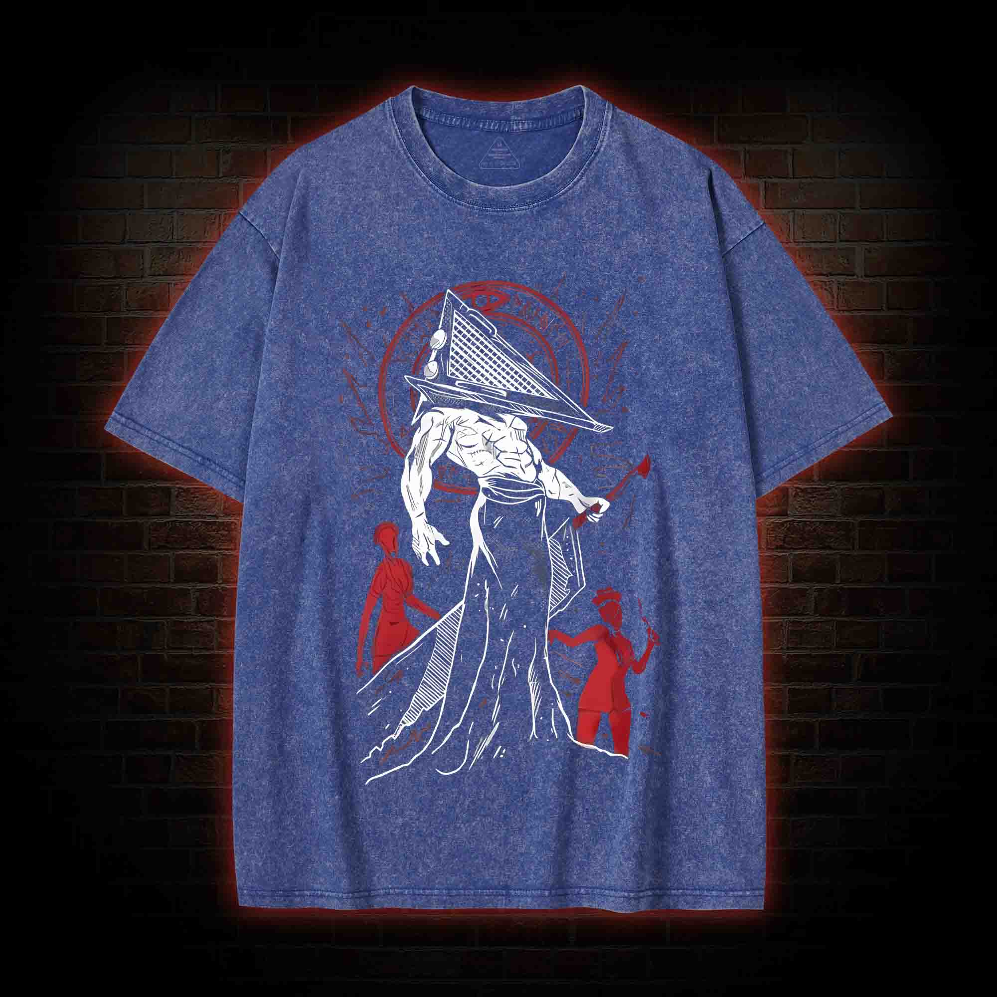 Triangle Head Washed T-shirt