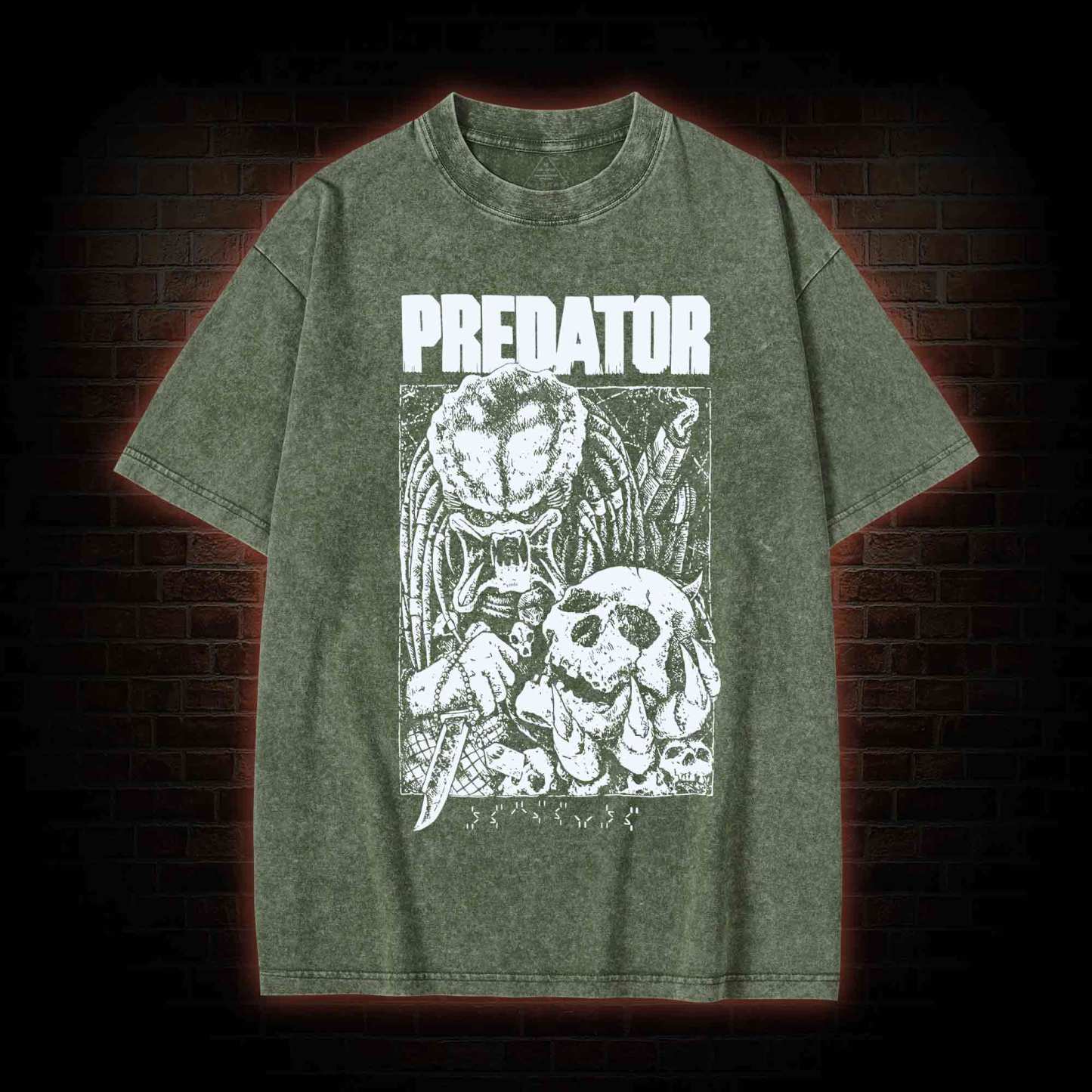 Skull Hunter Washed T-shirt