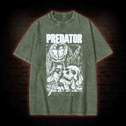 Skull Hunter Washed T-shirt